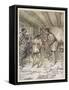 Theatre, Play, Shakespeare-Arthur Rackham-Framed Stretched Canvas