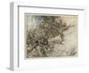 Theatre, Play, Shakespeare-Arthur Rackham-Framed Art Print