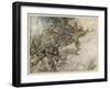 Theatre, Play, Shakespeare-Arthur Rackham-Framed Art Print