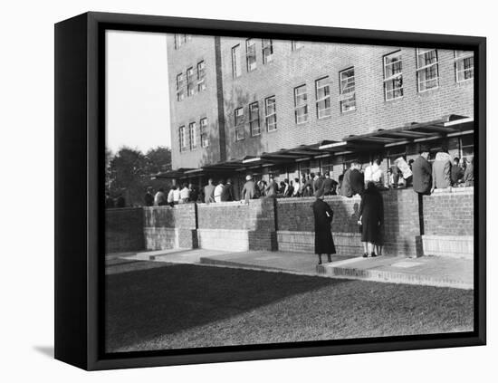 Theatre Queue 1930S-null-Framed Stretched Canvas