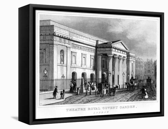 Theatre Royal Covent Garden, Westminster, London, 19th Century-null-Framed Stretched Canvas