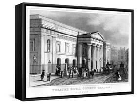 Theatre Royal Covent Garden, Westminster, London, 19th Century-null-Framed Stretched Canvas