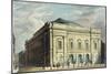 Theatre Royal, Drury Lane, in London, Designed by Benjamin Wyatt in 1812, 1826-Daniel Havell-Mounted Giclee Print