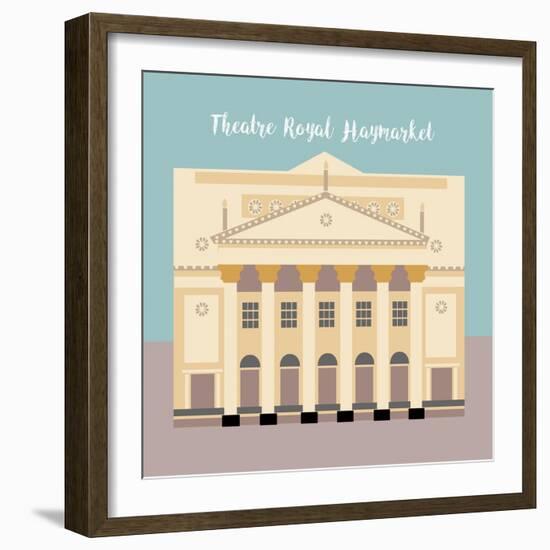 Theatre Royal Haymarket-Claire Huntley-Framed Giclee Print