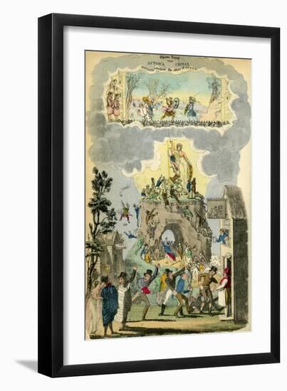 Theatre Royal - the Actors' Climax-Theodore Lane-Framed Premium Giclee Print