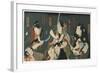 Theatre Scene, 1844-Utagawa Kunisada-Framed Giclee Print