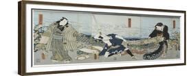 Theatre Scene, 1844-Utagawa Kunisada-Framed Giclee Print