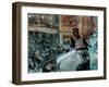 Theatre Scene-Edgar Degas-Framed Giclee Print