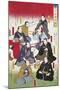 Theatre School-Utagawa Toyokuni-Mounted Giclee Print