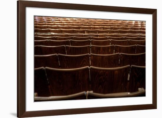 Theatre Seating-Nathan Wright-Framed Photographic Print