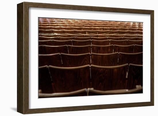 Theatre Seating-Nathan Wright-Framed Photographic Print