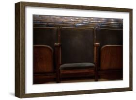 Theatre Seating-Nathan Wright-Framed Photographic Print