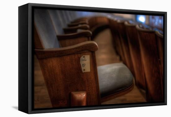 Theatre Seating-Nathan Wright-Framed Stretched Canvas