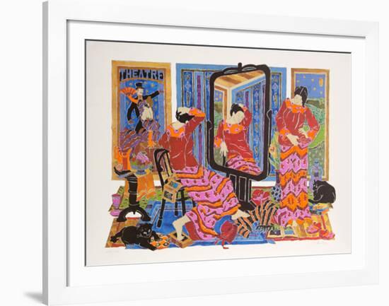 Theatre-Estelle Ginsburg-Framed Limited Edition