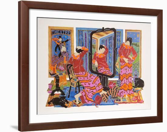 Theatre-Estelle Ginsburg-Framed Limited Edition