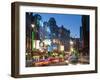 Theatreland in the Evening, Shaftesbury Avenue, London, England, United Kingdom, Europe-Alan Copson-Framed Photographic Print