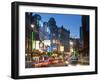 Theatreland in the Evening, Shaftesbury Avenue, London, England, United Kingdom, Europe-Alan Copson-Framed Photographic Print