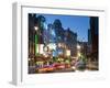 Theatreland in the Evening, Shaftesbury Avenue, London, England, United Kingdom, Europe-Alan Copson-Framed Photographic Print