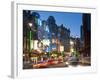 Theatreland in the Evening, Shaftesbury Avenue, London, England, United Kingdom, Europe-Alan Copson-Framed Photographic Print