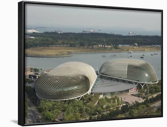 Theatres on the Bay, Singapore, Southeast Asia-Amanda Hall-Framed Photographic Print