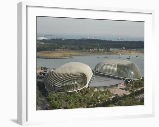 Theatres on the Bay, Singapore, Southeast Asia-Amanda Hall-Framed Photographic Print