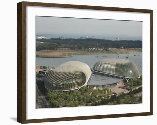 Theatres on the Bay, Singapore, Southeast Asia-Amanda Hall-Framed Photographic Print