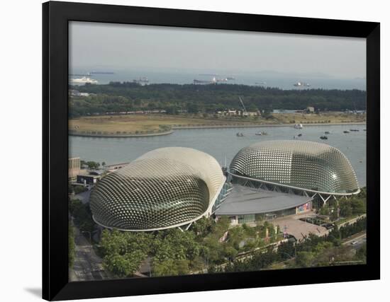 Theatres on the Bay, Singapore, Southeast Asia-Amanda Hall-Framed Photographic Print