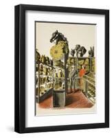 Theatrical Costume and Prop Hire Shop-Eric Ravilious-Framed Premium Giclee Print