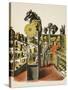 Theatrical Costume and Prop Hire Shop-Eric Ravilious-Stretched Canvas