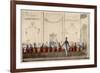 Theatrical Fund Dinner Held at Freemasons Tavern-null-Framed Premium Giclee Print