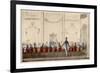 Theatrical Fund Dinner Held at Freemasons Tavern-null-Framed Premium Giclee Print