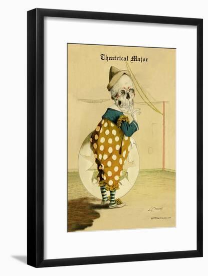 Theatrical Major-F. Frusius M.d.-Framed Art Print