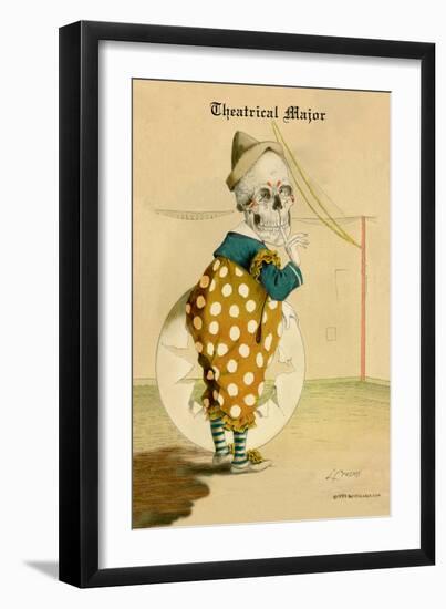 Theatrical Major-F. Frusius M.d.-Framed Art Print