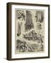 Theatrical Meteorology, Behind the Scenes-Frederic Villiers-Framed Giclee Print