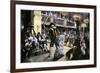 Theatrical Production of "Les Fourberies De Scapin," a Play by Moliere-null-Framed Giclee Print