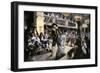 Theatrical Production of "Les Fourberies De Scapin," a Play by Moliere-null-Framed Giclee Print