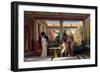 Theatrical Rehearsal in the House of an Ancient Rome Poet, 1855-Gustave Clarence Rodolphe Boulanger-Framed Giclee Print