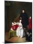 Theatrical Scene, 1752-Pietro Longhi-Mounted Giclee Print