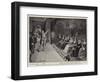 Theatricals before the Queen and Court in the Ball-Room at Balmoral-null-Framed Giclee Print