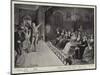 Theatricals before the Queen and Court in the Ball-Room at Balmoral-null-Mounted Giclee Print