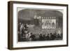 Theatricals on Board HMS Perseus, in Yokohama Bay-null-Framed Giclee Print