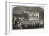 Theatricals on Board HMS Perseus, in Yokohama Bay-null-Framed Giclee Print