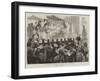 Theatricals under Difficulties in India-Godefroy Durand-Framed Giclee Print