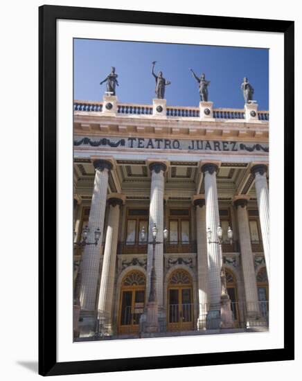 Theatro Juarez, Built Between 1873 and 1903, Guanajuato City, Guanajuato, Mexico, North America-Richard Maschmeyer-Framed Photographic Print