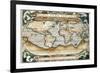 "Theatrum Orbis Terrarum" (Anntwerp, 1570)-Abraham Ortelius-Framed Premium Giclee Print