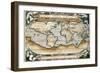 "Theatrum Orbis Terrarum" (Anntwerp, 1570)-Abraham Ortelius-Framed Art Print