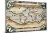 "Theatrum Orbis Terrarum" (Anntwerp, 1570)-Abraham Ortelius-Mounted Art Print