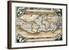 "Theatrum Orbis Terrarum" (Anntwerp, 1570)-Abraham Ortelius-Framed Art Print