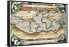 "Theatrum Orbis Terrarum" (Anntwerp, 1570)-Abraham Ortelius-Framed Stretched Canvas