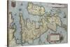 Theatrum Orbis Terrarum-Abraham Ortelius-Stretched Canvas